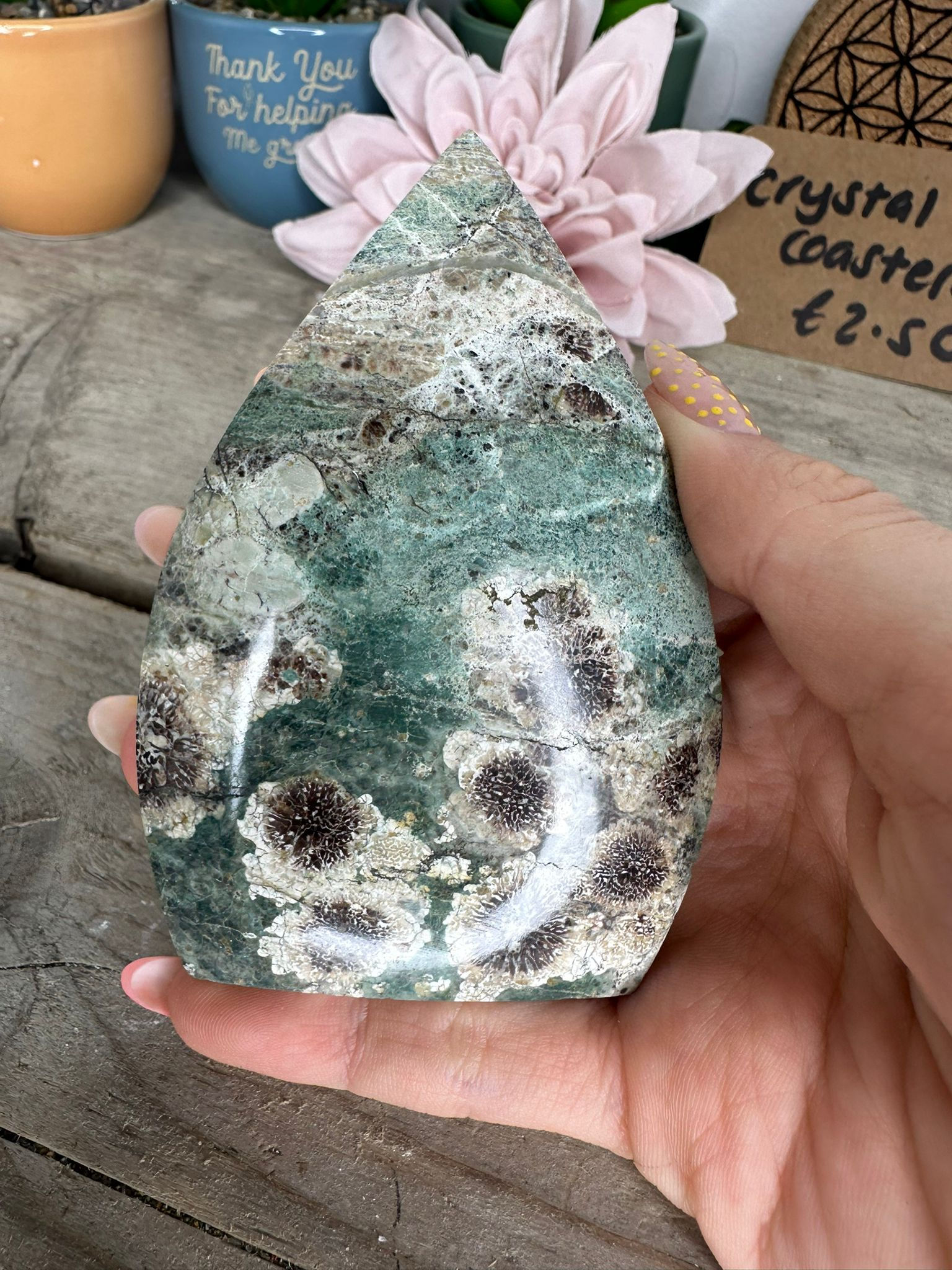 Russian Flower Agate Freeform