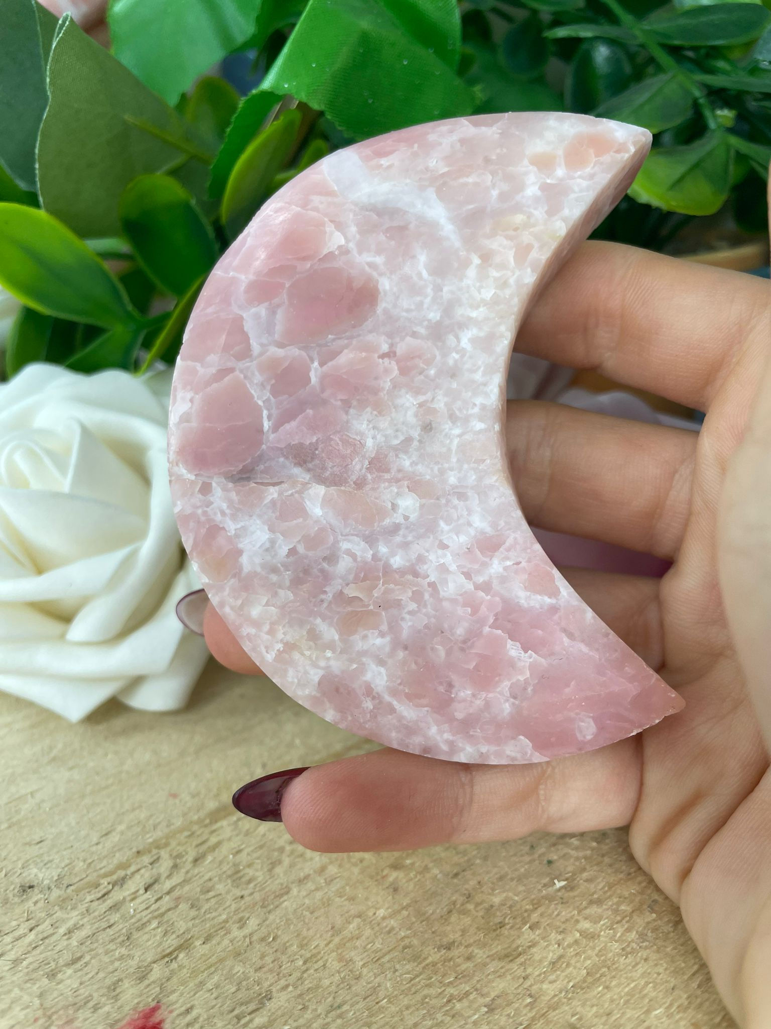 Pink Opal Moon