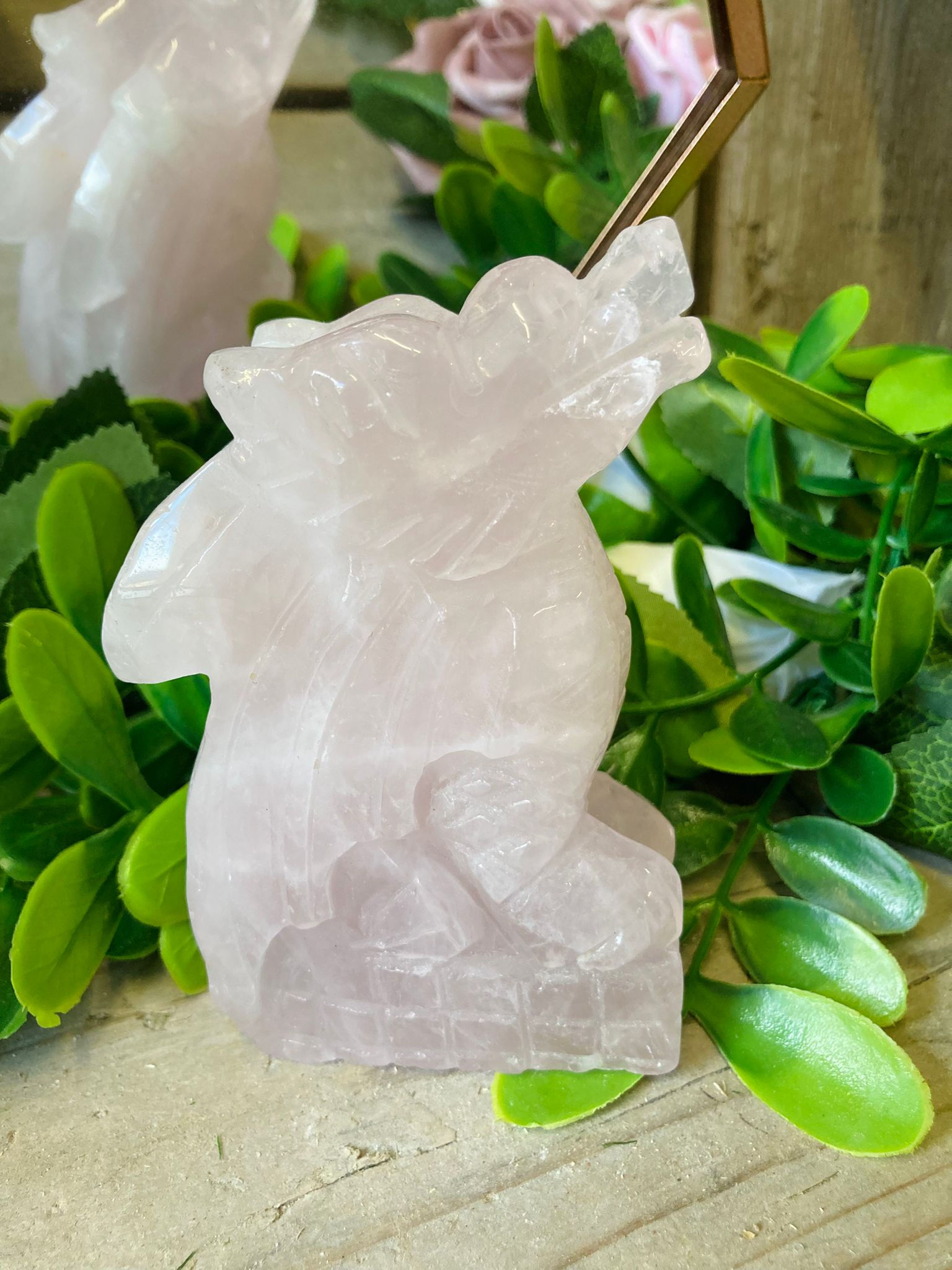 Rose Quartz Dragon