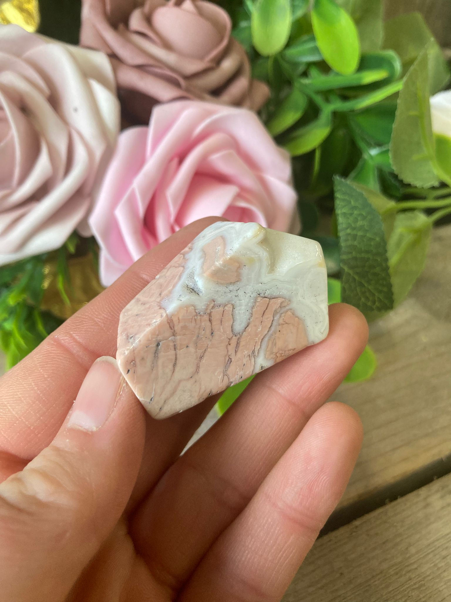Pink Agate Freeform