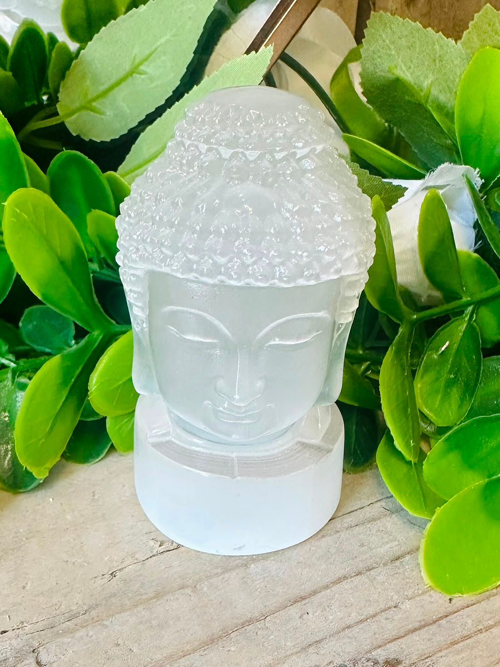 Thumbnail: Selenite Buddha Head