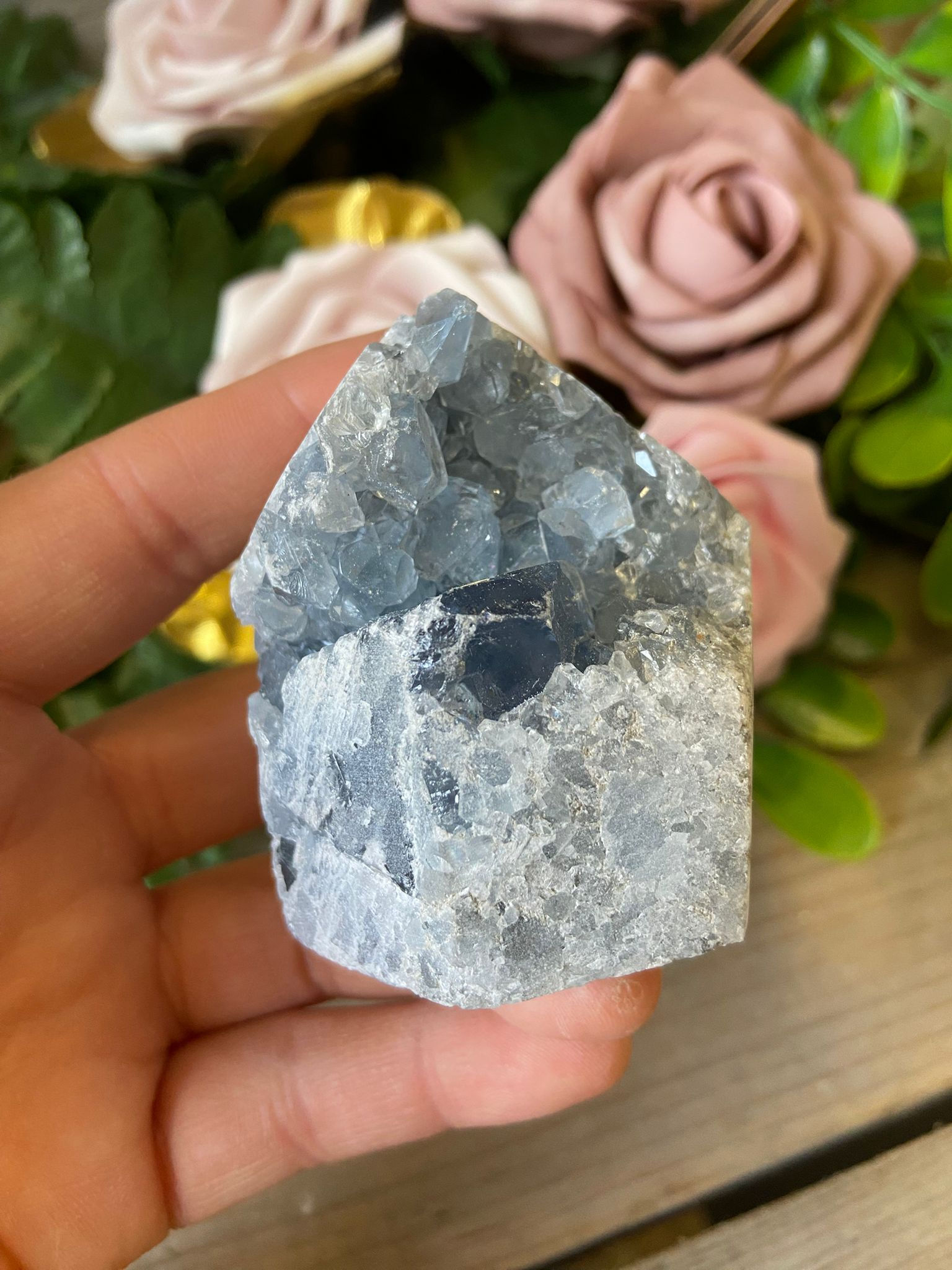 Celestite Geode (Angelic Stone)