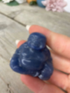 Blue Aventurine Buddha