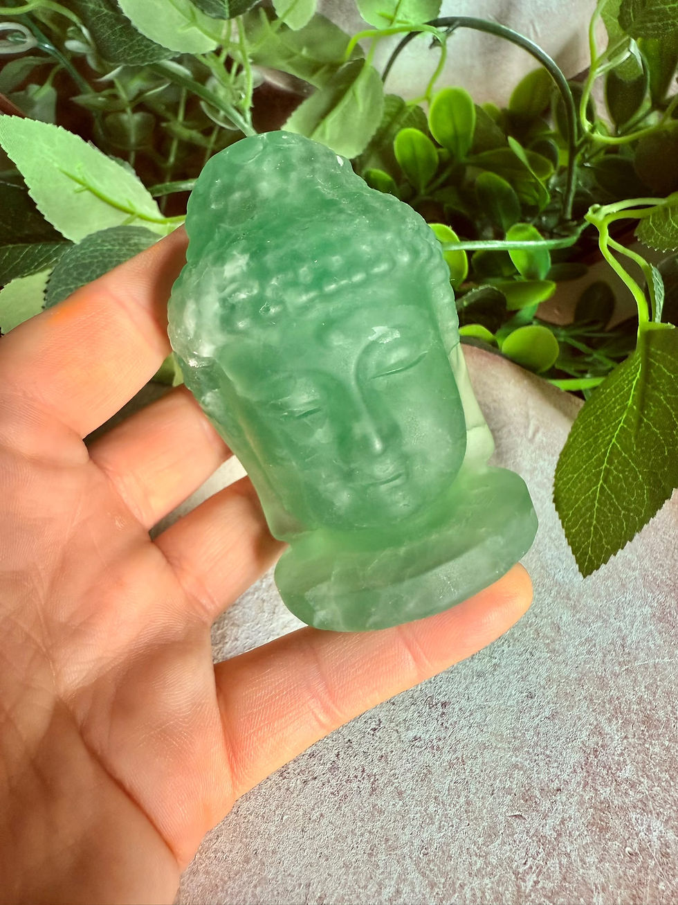 Thumbnail: Fluorite Buddha Head