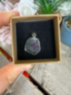 Watermelon Tourmaline Pendant