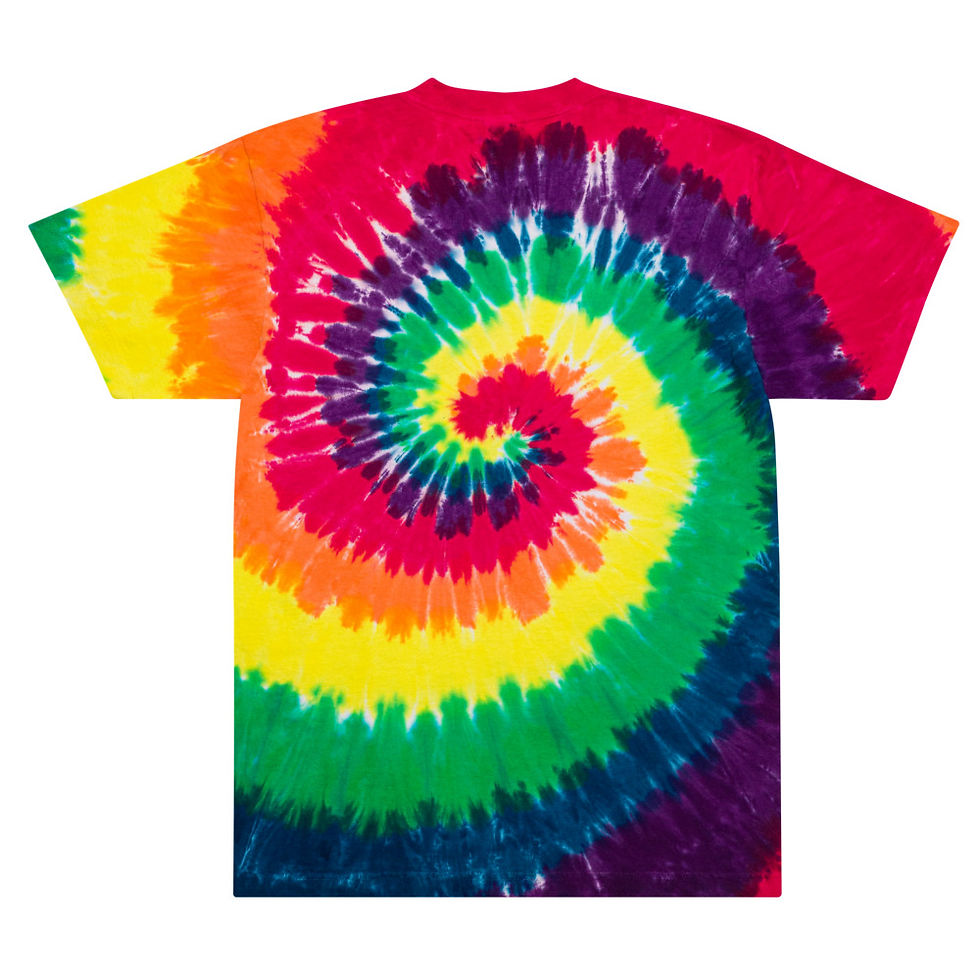 Thumbnail: Lil Emotion Hip Oversized tie-dye t-shirt