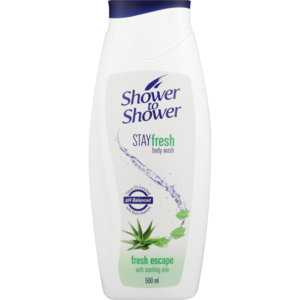 Shower To Shower Stay Fresh Fresh Escape Body Wash 500ml