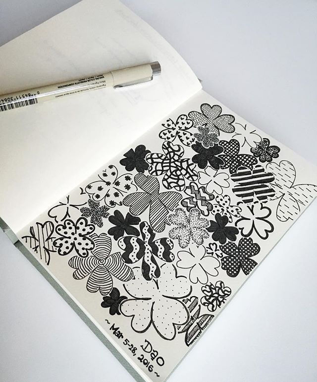 Completed the page 😁😝 #doodling #doodle #art #drawing #ink #crafts #hobby #daoscrafts #daodaw #clo