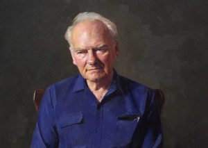 A portrait of Stretton by Robert Hannaford, which won the Peoples Choice Award in the 1991 Archibald Prize.
