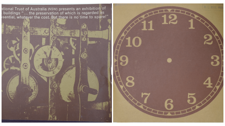 National Trust of Australia (NSW), ‘No time to spare’ exhibition, 1962. Source: National Trust of Australia (NSW).
