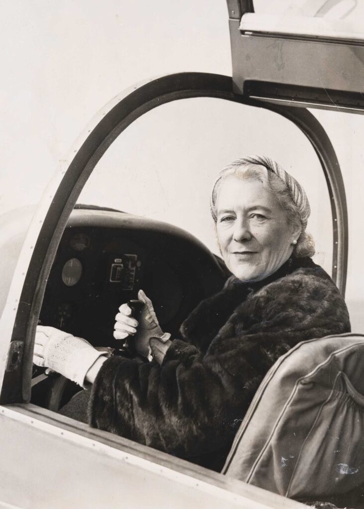Photograph of Maie Casey. National Portrait Gallery.