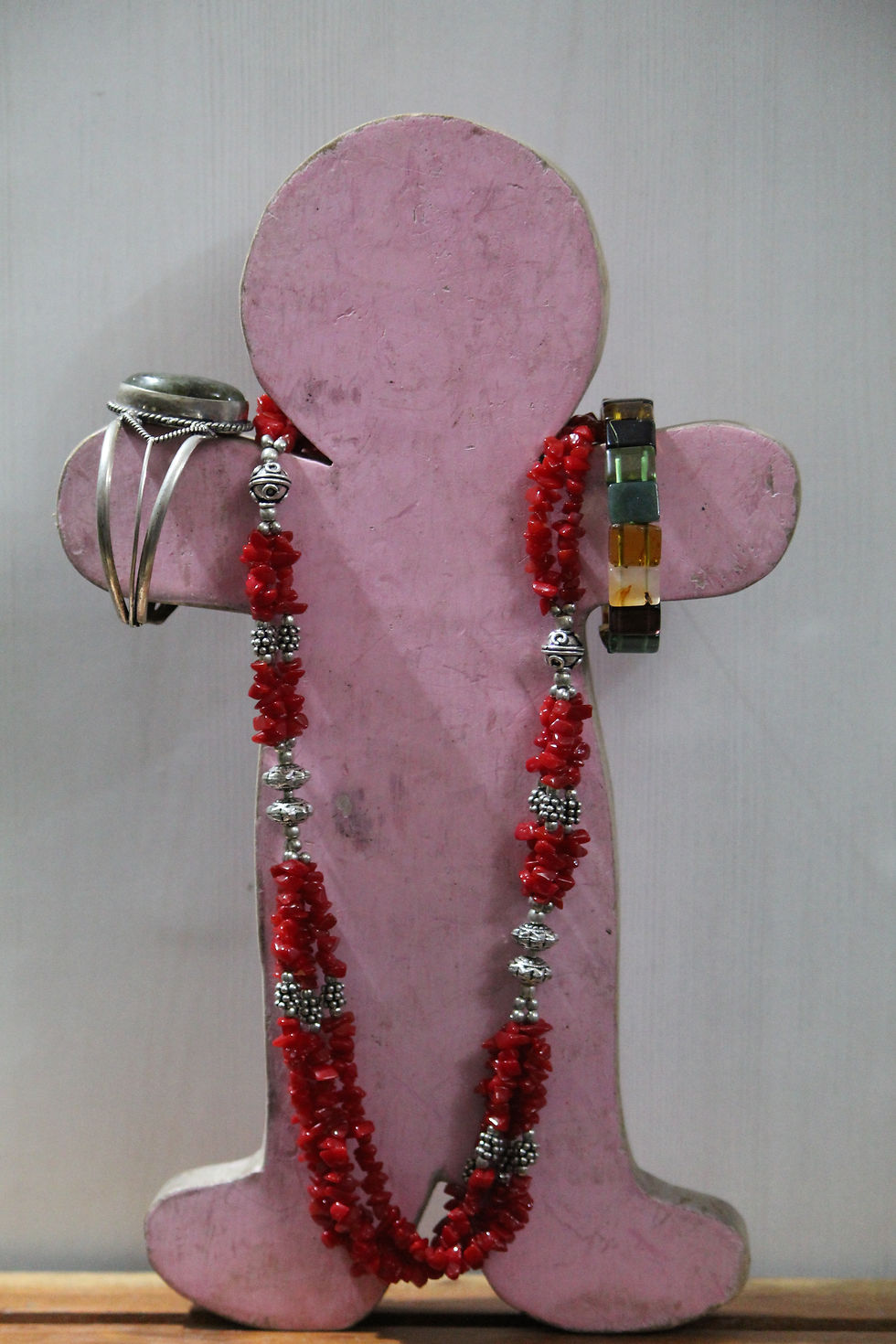 Thumbnail: Kotsa Sustainable Home Decor Angel Statue | Recycled Wooden Statue | K35