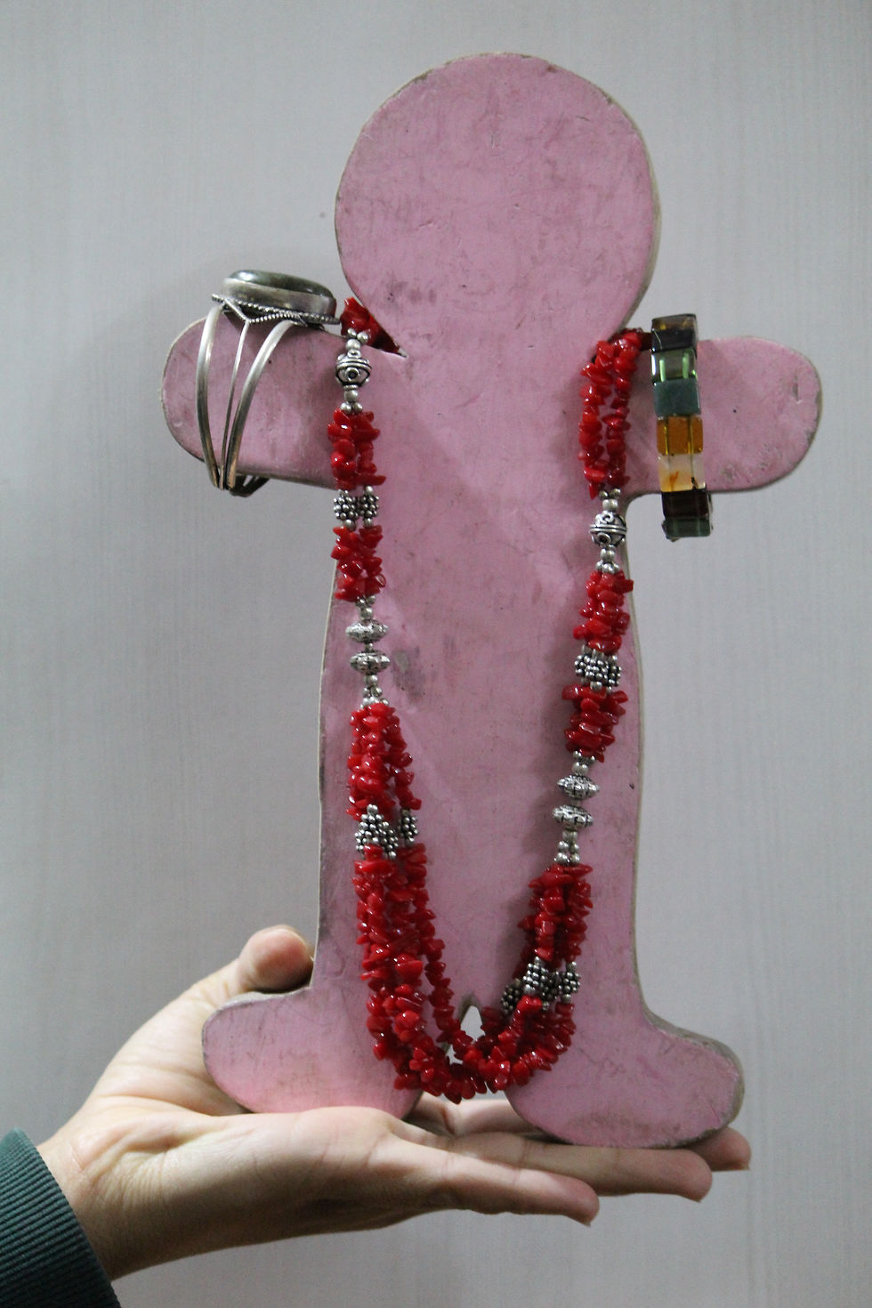 Thumbnail: Kotsa Sustainable Home Decor Angel Statue | Recycled Wooden Statue | K35