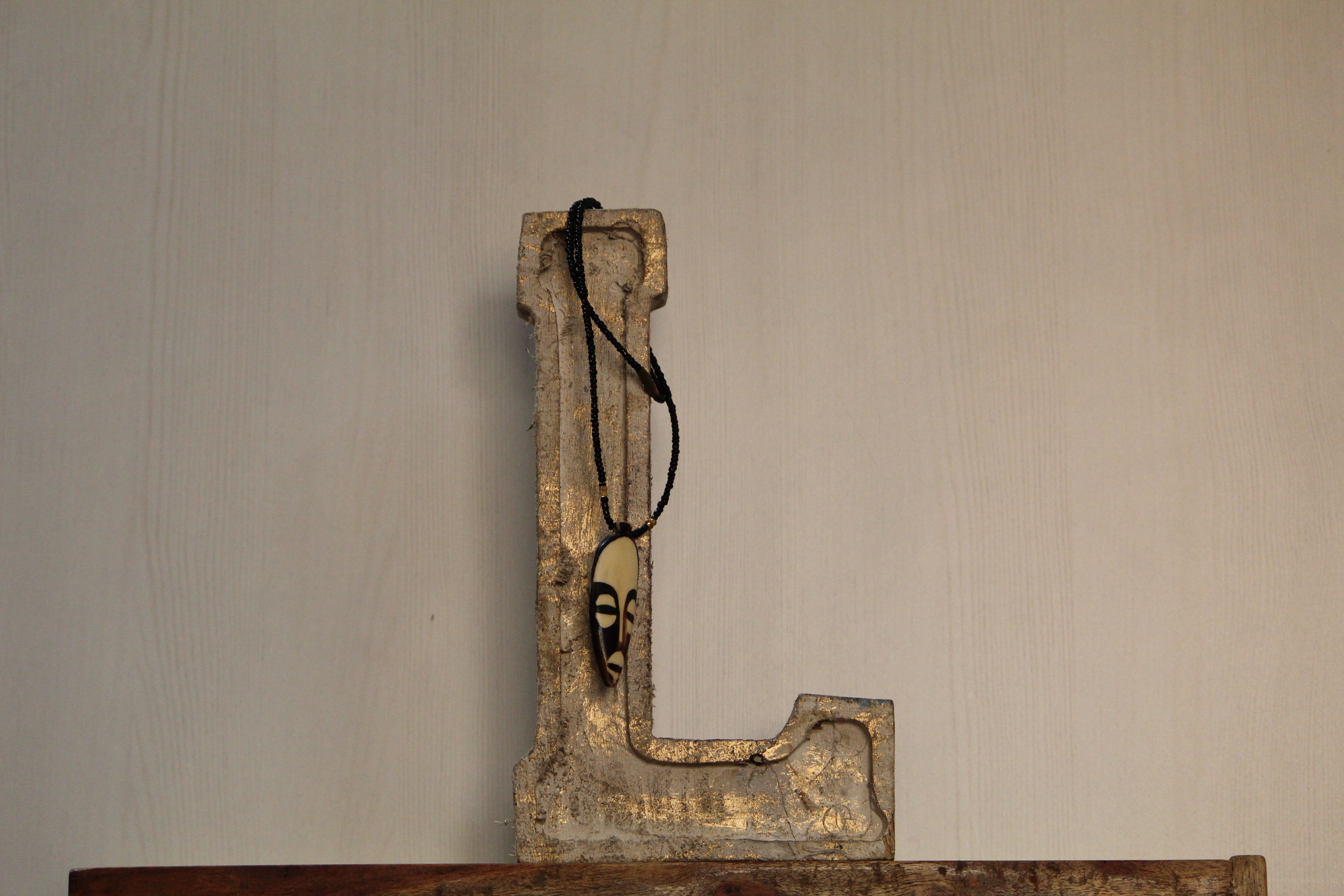 Kotsa Indian Vintage Unique Home Decor | Living Room "L" Letter Showpi
