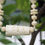 Thumbnail: Kotsa White original Old Collectible Necklace, Ancient Carved Beads Necklace