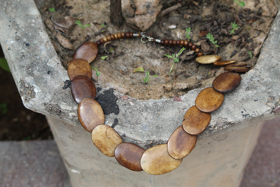 Thumbnail: Kotsa Original Old Collectible  Necklace, Antique Ancient Beads Necklace
