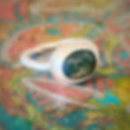 Thumbnail: Natural Moss Agate, Sterling Silver, Ring