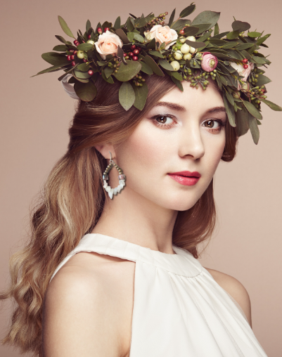 handcrafted beaded earrings