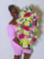 Founder of Valencia's Wreaths Kreations