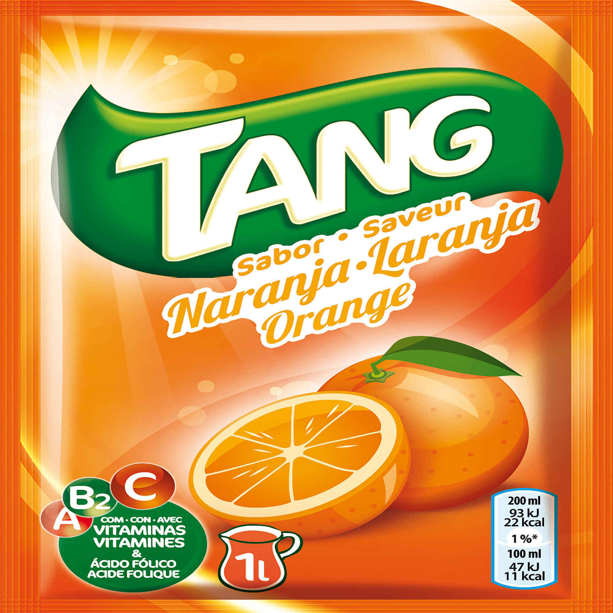 Tang Powder Orange Flavour / Refresco Pó Sabor Laranja - 30g
