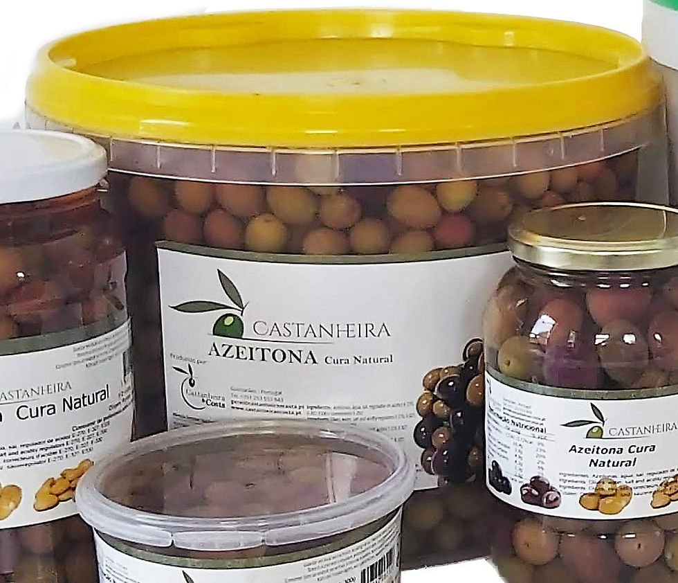 Castanheira Az. Retalhada com Olives / Olives with Oreganos - 5kg