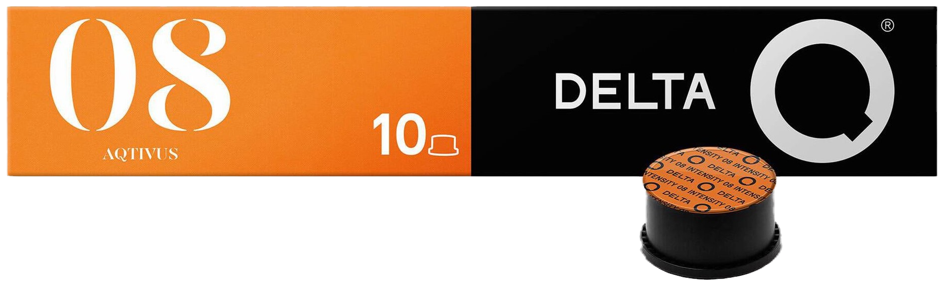Delta Q8 Aqtivus 10 Capsules / 10 Cápsulas  - 10x6g