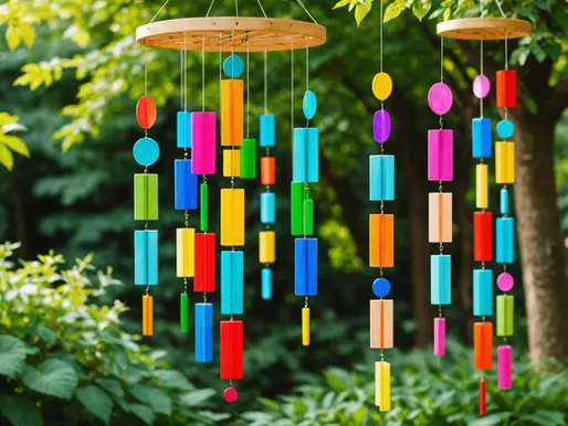 Colourful Windchimes in Toowoomba