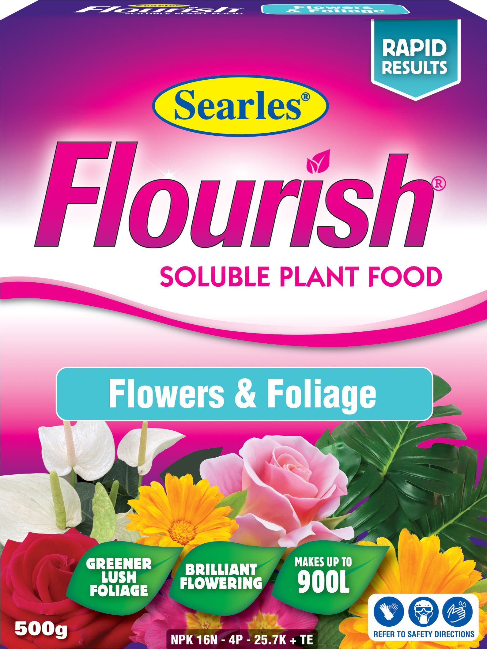 Flourish® Flowers & Foliage – Premium Plant Food