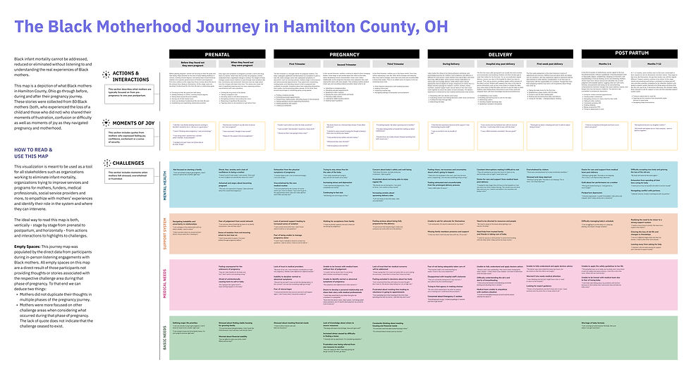 Cradle Cincinnati Journey Map