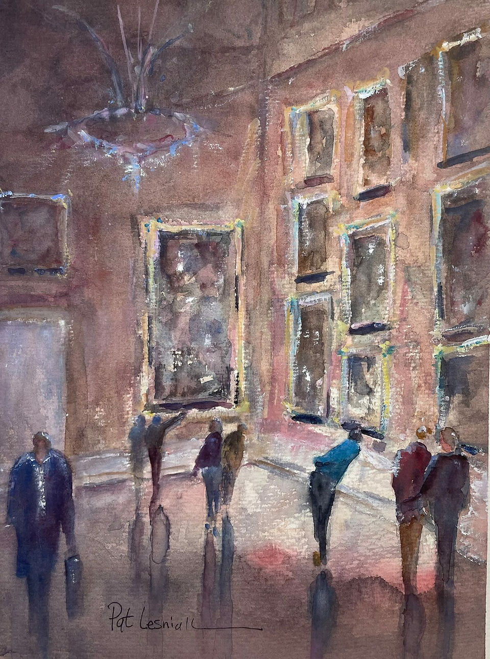 Pat A. Lesniak, Gallery Visit