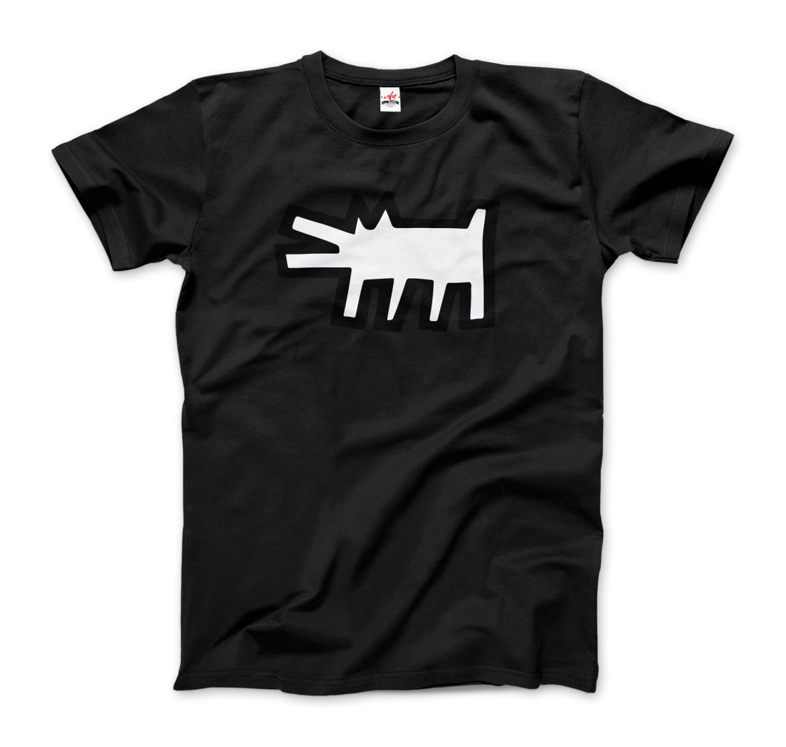 camiseta keith haring cachorro