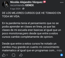 Opinión de Nicolás Alejandro Vázquez