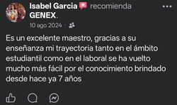 Opinión de Isabel Garcia