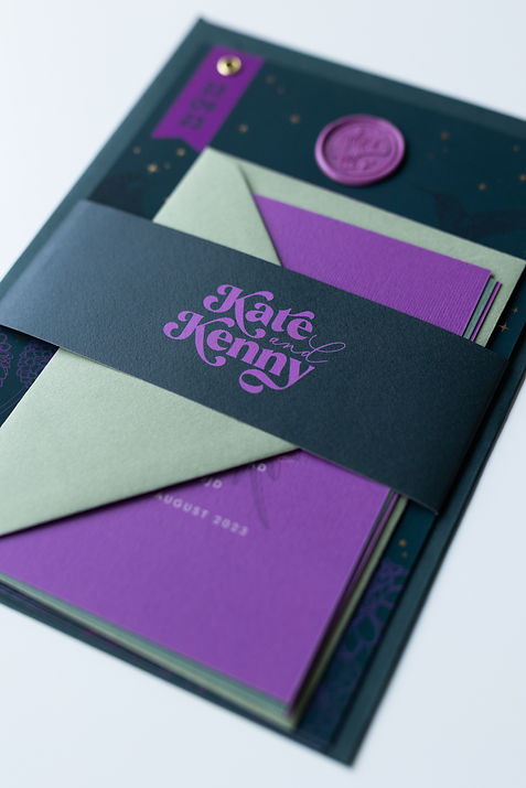 Kate and Kenny Wedding Invitation