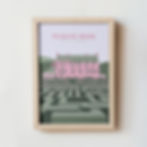 Traquair House print with no border