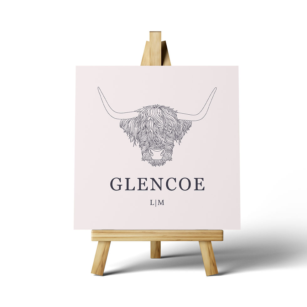 Highland cow - Table name