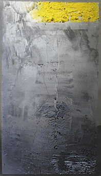 Enrico Vucemillo Paths of Glory (2022) - We just might do it 62x40 Olio Grafite Lacca