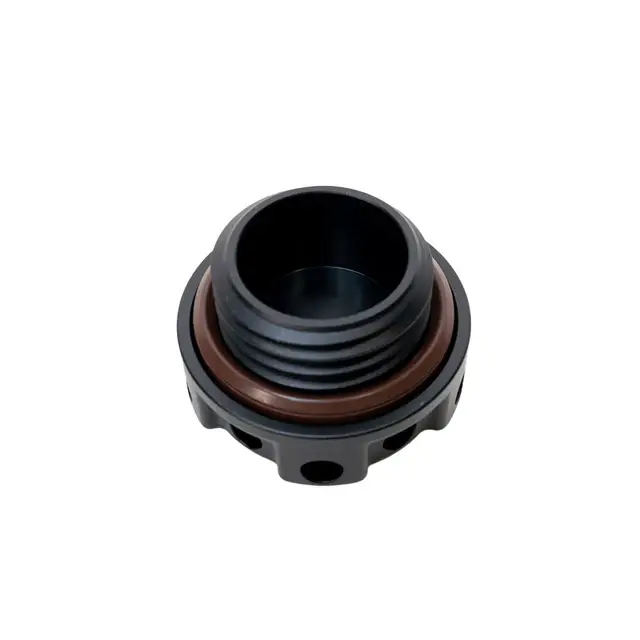 Thumbnail: MAPerformance Billet Subaru Oil Cap | SUB-4G-OC-BK