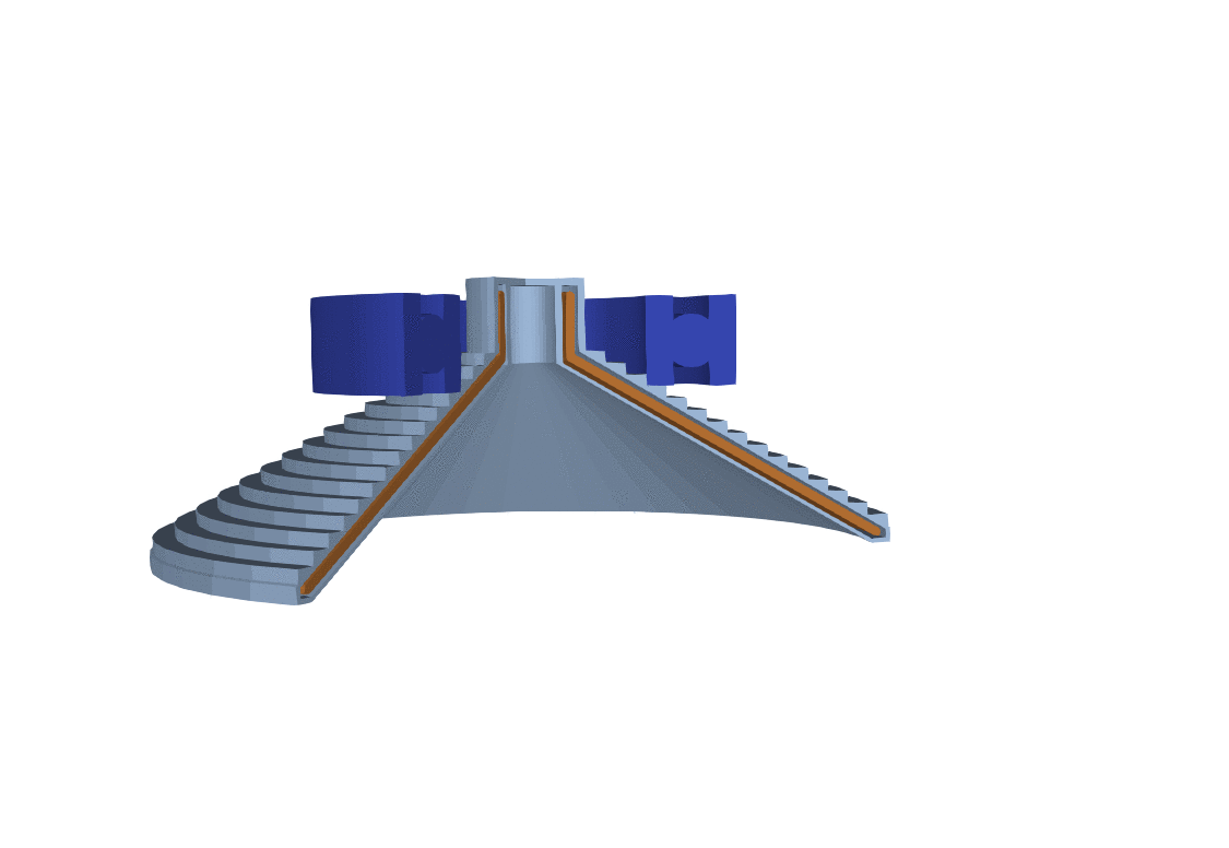 Ball-bearing induction heating process modeling with CENOS