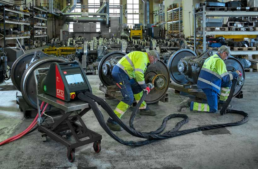 Induction Heating In the Railway & Subway Industry