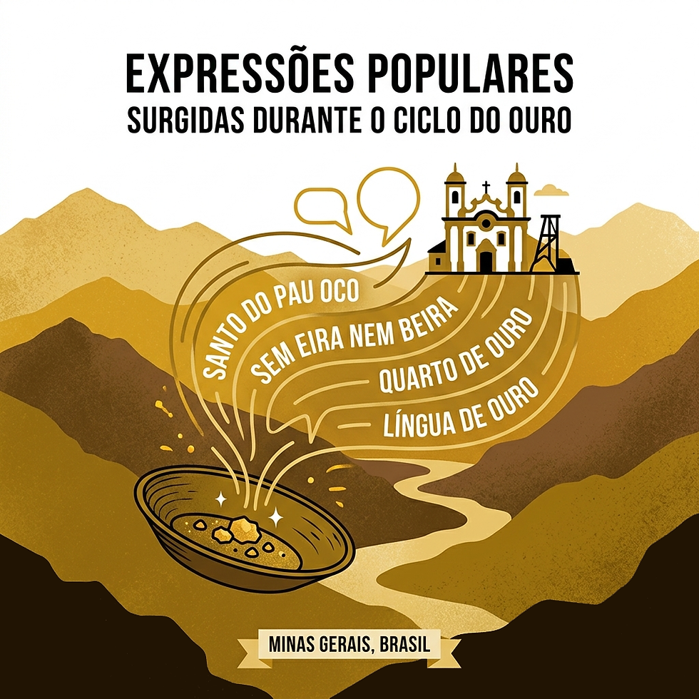 Expressões populares do ciclo do ouro