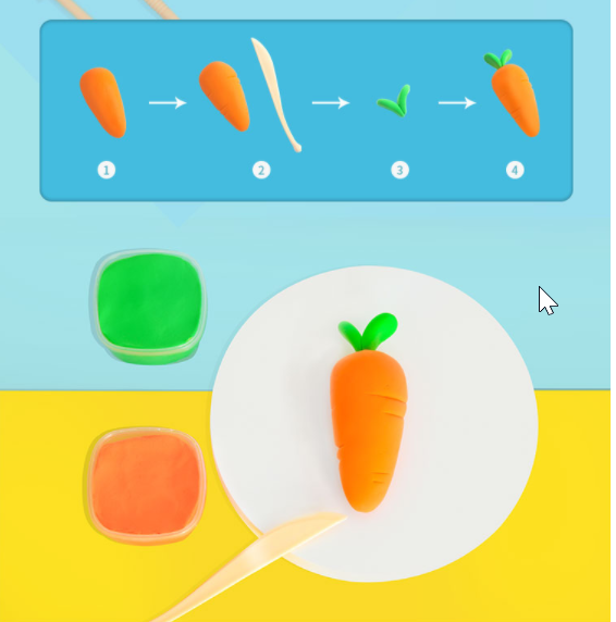 Thumbnail: Flower Monaco: Super-Light Clay playdough 24 color sets