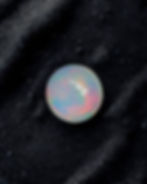 Ethiopian Welo opal round cabochon 8.61 ct