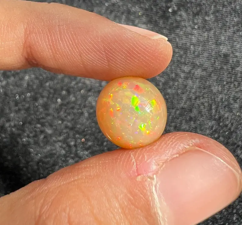 Round Shape Ethiopian Opal