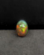 natural brown ethiopian opal stone