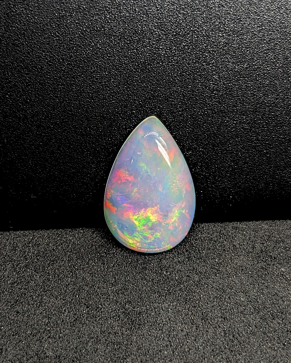 Thumbnail: Loose Red fire Welo opal Gemstone for Jewelry