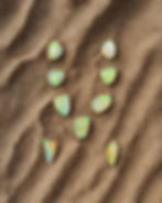 Ethiopian Welo opal layout parcel of 9 cabochons