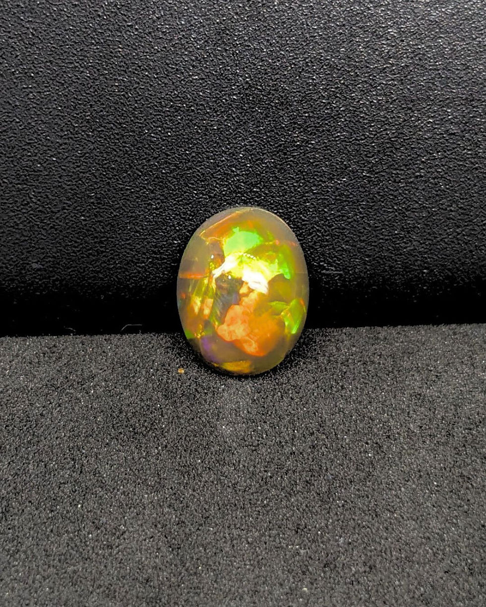Thumbnail: Rare untreated Ethiopian opal gemstone for jewelry