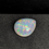 Thumbnail: Blue fire pear-shaped Ethiopian opal Cab for custom jewelry