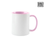 Miniatura: Caneca Interior e Alça Rosa Bebê Subliflex 330ml